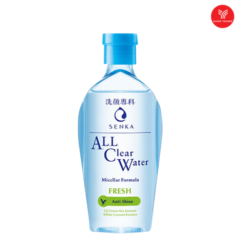 SENKA_NTT All Clear Water Micellar Formula Fresh 230ml_15288 (Xanh Lá)