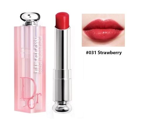 DIOR_Son Dưỡng Addict Lip Glow 031 Strawberry 3.2G