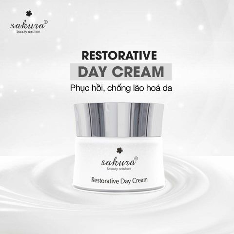 SAKURA_Kem Phục Hồi, Chống Lão Hóa Da Ngày 30Ml