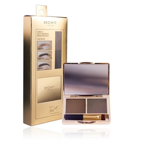 BROWIT_Bột Kẻ Chân Mày Series I Easy Drawing Brow Shadow #Dark Brown 4G