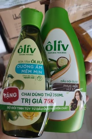 Oliv_Dầu Gội Phục Hồi Hư Tổn 650ml