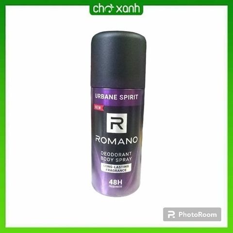 ROMANO_Xịt Khử Mùi URBANE SPIRIT 150ML (tím)