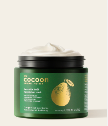COCOON_Kem Ủ Tóc Bưởi Giảm Gãy Rụng Và Làm Mềm Tóc 200ml