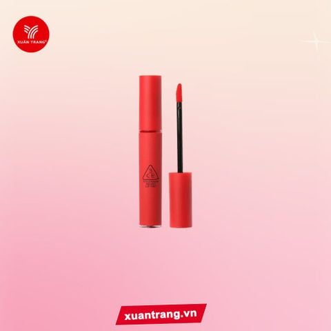 3CE_Son Kem Lì Velvet Lip Tint #Child Like (Đỏ Cam) 4G