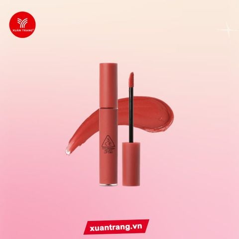 3CE_Son Kem Lì Velvet Lip Tint #Daffodil (Đỏ Đất) 4G