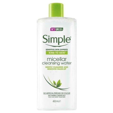 SIMPLE_Nước Tẩy Trang Kind To Skin Micellar Cleansing Water 400ml