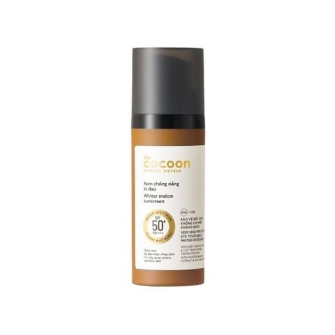 COCOON_Kem Chống Nắng Bí Đao SPF50 50ml