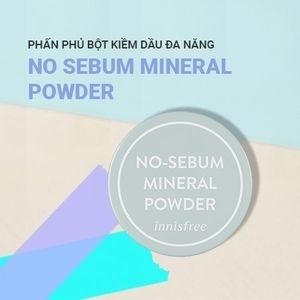 INNISFREE_Phấn Phủ Dạng Bột Kiềm Dầu No Sebum Mineral Powder 5g