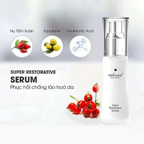 SAKURA_Serum Phục Hồi Chống Lão Hóa Da 30Ml