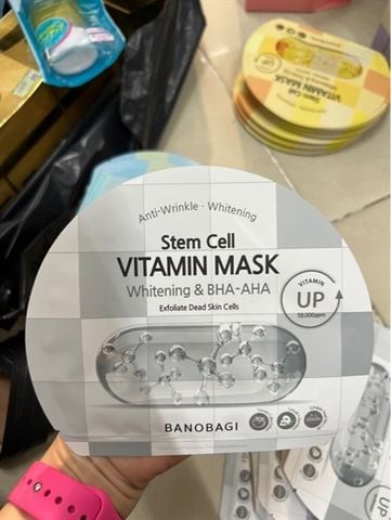 BANOBAGI_Mặt Nạ Stem Cell Vitamin Mask Whitening & BHA-AHA 30g