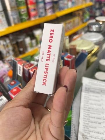 ROMAND_Son Thỏi Siêu Mịn New Zero Matte Lipstick 17 Red Heat
