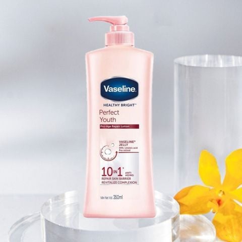 VASELINE_Dưỡng Thể Sáng Da Perfect Youth 10in1 350ml