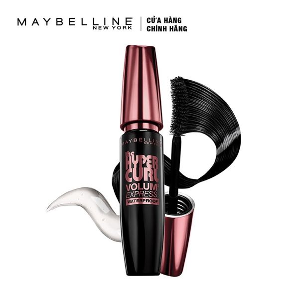 MAYBELLINE_Mascara Làm Cong Mi Hyper Curl Đen 9.2ml
