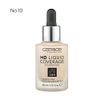 CATRICE_Kem Nền HD Liquid Coverage Foundation Lasts Up To 24H #010 Light Beige 30Ml