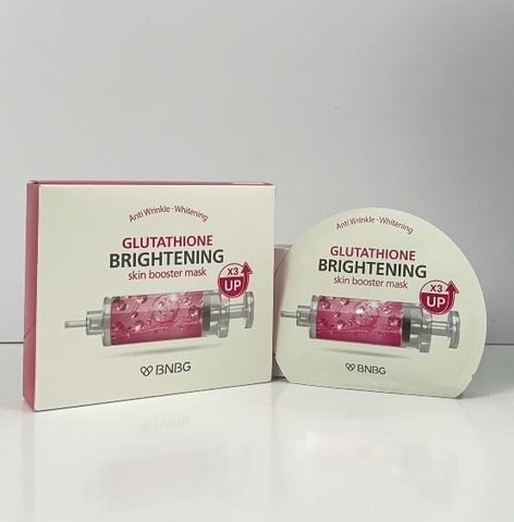 BNBG_Mặt Nạ Glutathione Brightening SkinBooster Mask Truyền Trắng 30ml (Hồng)