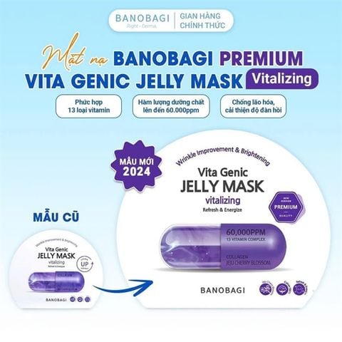 BANOBAGI_Mặt Nạ Vita Genic Jelly Mask Vitalizing Refresh & Energize 30g