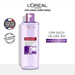 L'ORÉAL_Nước Tẩy Trang Nắp Tím Căng Mịn Da Revitalift Hyaluronic Acid Hydrating Micellar Water 400ml