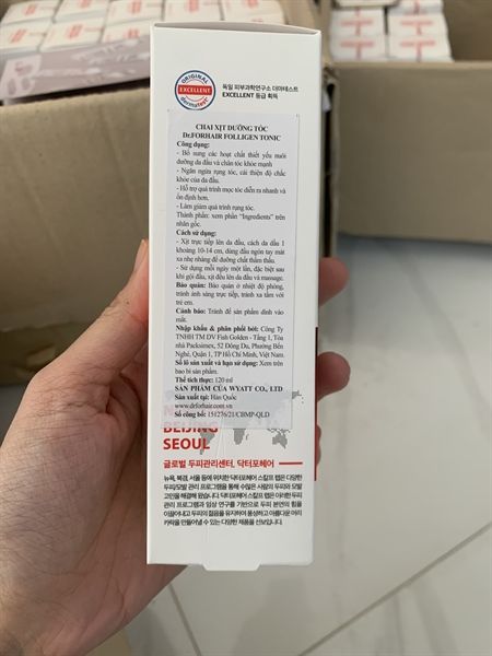 DR.FORHAIR_Xịt Dưỡng Tóc Folligen Tonic 120ml