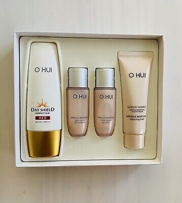 OHUI_Set Kem Chống Nắng Day Shield Perfect Sun Red SPF50+ PA++++ 4pcs 1tr100