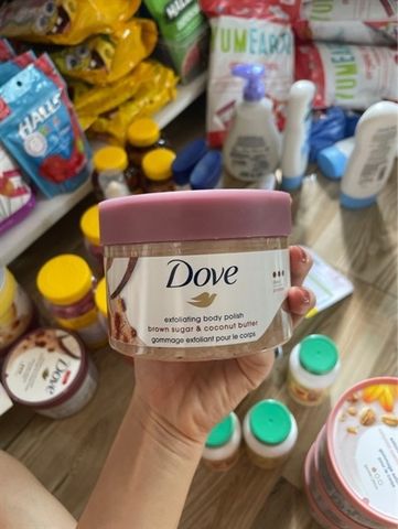 DOVE_Tẩy Tế Bào Chết Body Brown Sugar & Coconut Butter 298g