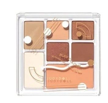 JUDYDOLL_Bảng Phấn Mắt Playful 7 Colors Eyeshadow Palette #07