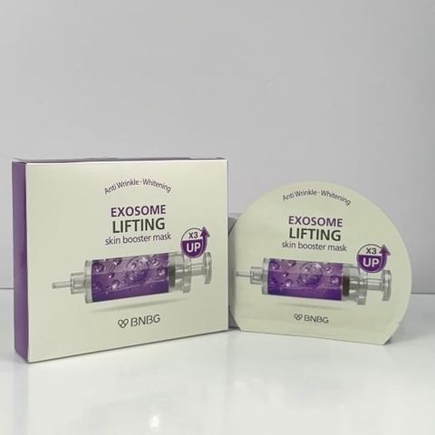 BNBG_Mặt Nạ Exosome Lifting SkinBooster Truyền Dịch Tế Bào Gốc 30ml (Tím)