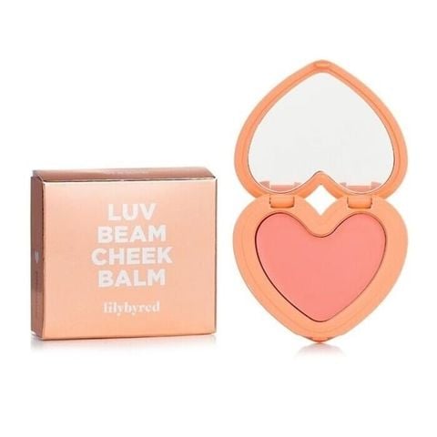 LILYBYRED_Má Hồng Dạng Kem Luv Beam Cheek Balm 01 Pure Coral