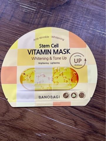 BANOBAGI_Mặt Nạ Stem Cell Vitamin Mask Whitening & Tone Up 30g