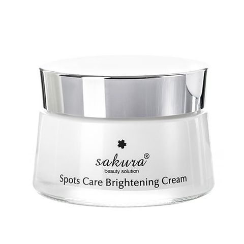 SAKURA_Kem Trắng Da,Xử lý Sạm Nám Spots Care Brightening Cream 45G