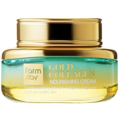 FARMSTAY_Kem Dưỡng Trắng, Chống Lão Hóa Từ Vàng 24K Và Collagen 55ml