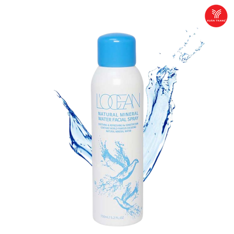 L'OCEAN_Xịt Khoáng Thiên Nhiên Làm Dịu Da Dưỡng Ẩm 150Ml