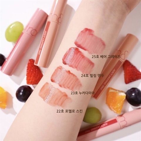 ROMAND(*)_Son Bóng Juicy Lasting Tint No.24 Peeling Angdoo