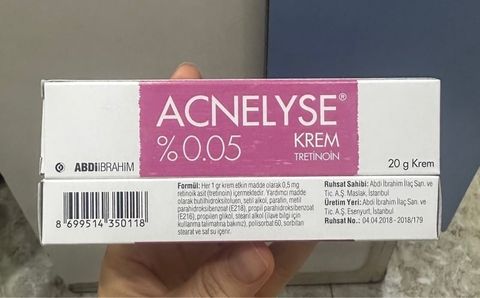 ABDI IBRAHIM_Kem Dưỡng Tái Tạo Da Hỗ Trị Mụn Acnelyse Krem Tretinoin 0.05% 20g