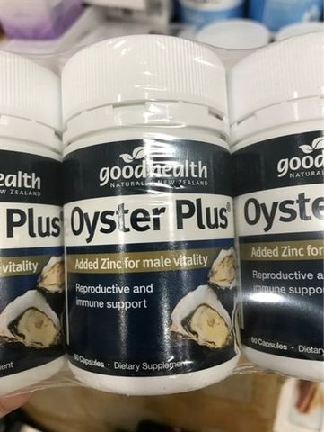 GOODHEALTH_Viên Uống Tinh Chất Hàu Oyster Plus 60 viên