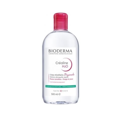 BIODERMA_Nước Tẩy Trang Dành Cho Da Nhạy Cảm Sensibio H2O 500ml (Hồng)