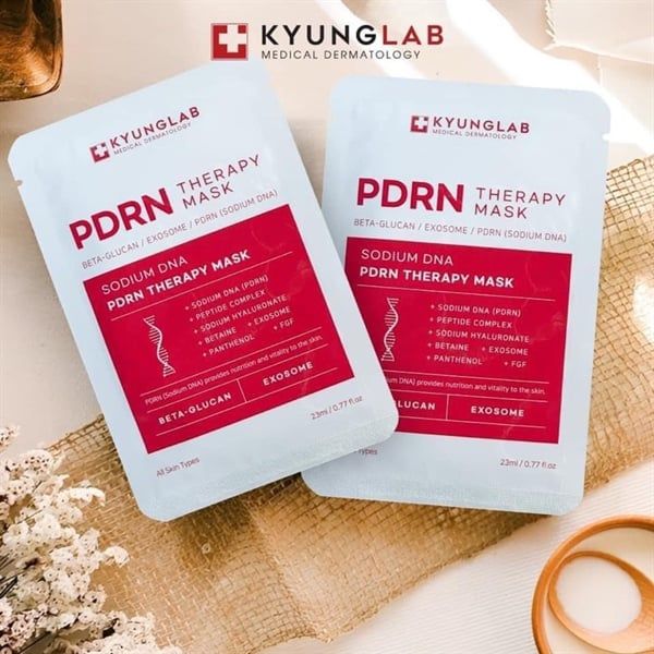 KYUNGLAB#_Mặt Nạ PDRN Siêu Cấp Ẩm, Phục Hồi Và Căng Bóng Da