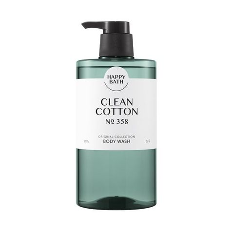 HAPPY BATH_Sữa Tắm Clean Cotton 910g