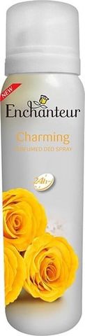 ENCHANTEUR_Xịt Khử Mùi CHARMING 150ml (vàng)