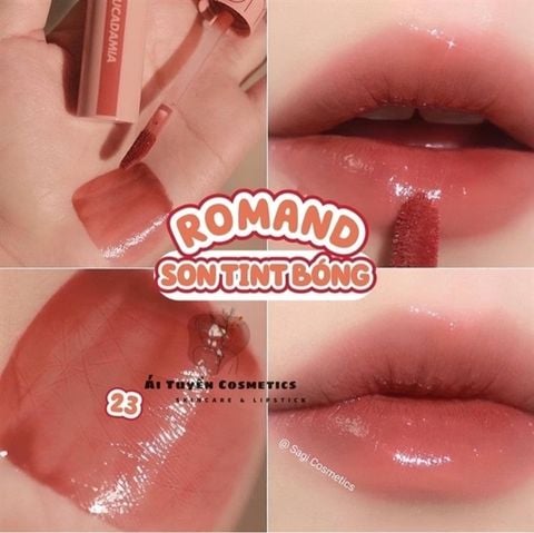 Ưu điểm Son kem Romand #23 Nucadamia