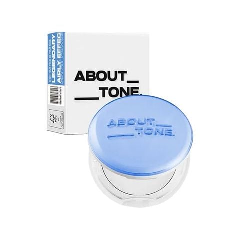 ABOUT TONE_Phấn Phủ Nén Kiềm Dầu Air Fit Powder Pact 8g (Xanh)