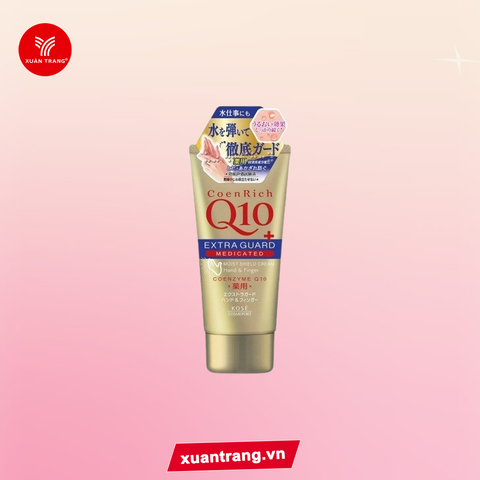 KOSE_Kem Dưỡng Tay Q10 Moist Shield Cream 80G