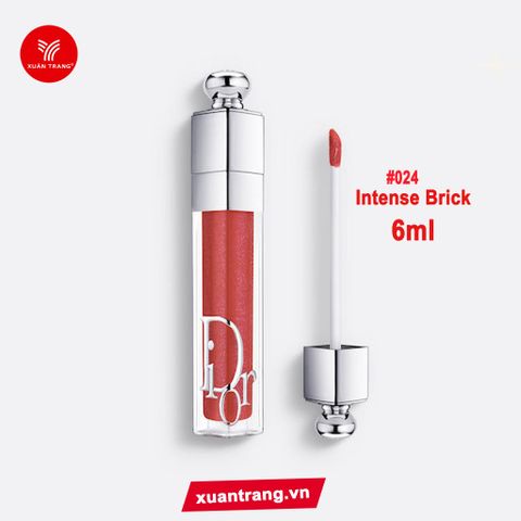 DIOR_Son Dưỡng Addict Lip Maximizer 024 Intense Brick 6ml (Không Hộp)