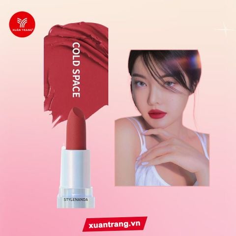 3CE_Son Thỏi Soft Matte Lipstick #Cold Space 3.5G