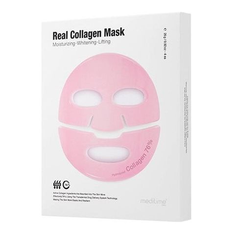 MEDITIME_Mặt Nạ Collagen Tươi Real Collagen Mask 26G
