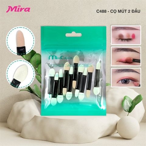 MIRA CULOUS_Cọ Mút 2 Đầu