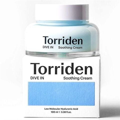 TORRIDEN_Kem Dưỡng Dive-In Low Molecular Hyaluronic Acid Soothing Cream 100ml
