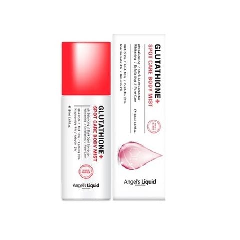 ANGEL'S LIQUID_Xịt Mụn Lưng, Giảm Thâm Glutathione+ Spot Care Body Mist 150ml