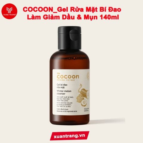 COCOON_Gel Rửa Mặt Bí Đao Làm Giảm Dầu & Mụn 140ml