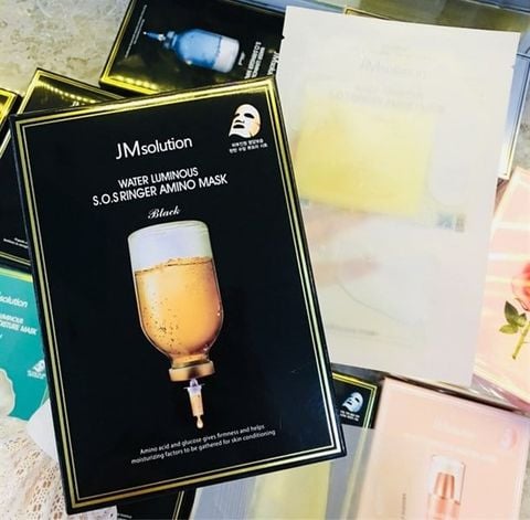 JMSOLUTION_Mặt Nạ Làm Dịu Và Thư Giãn Cho Da Water Luminous S.O.S Ringer Amino Mask Plus
