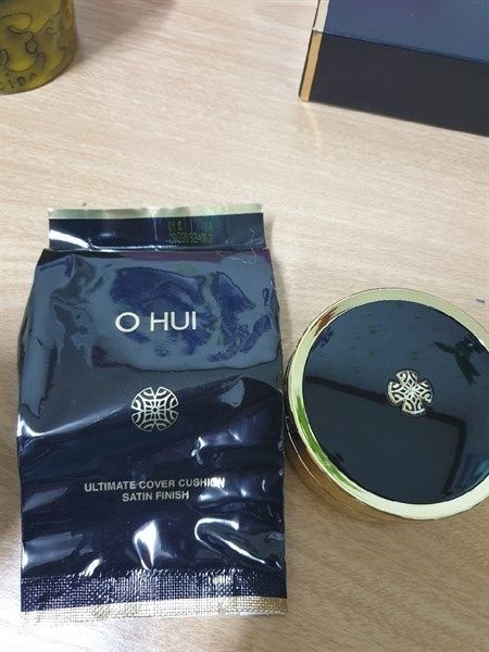 OHUI_Phấn Nước Ultimate Cover Cushion Satin Finish SPF50+/PA+++ 01 Milk Beige 15Gx2